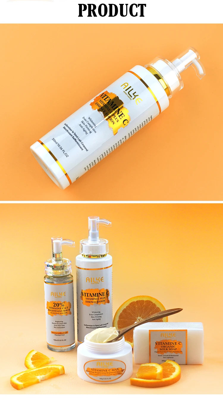 AILKE Vitamin C Brightening Skincare Set