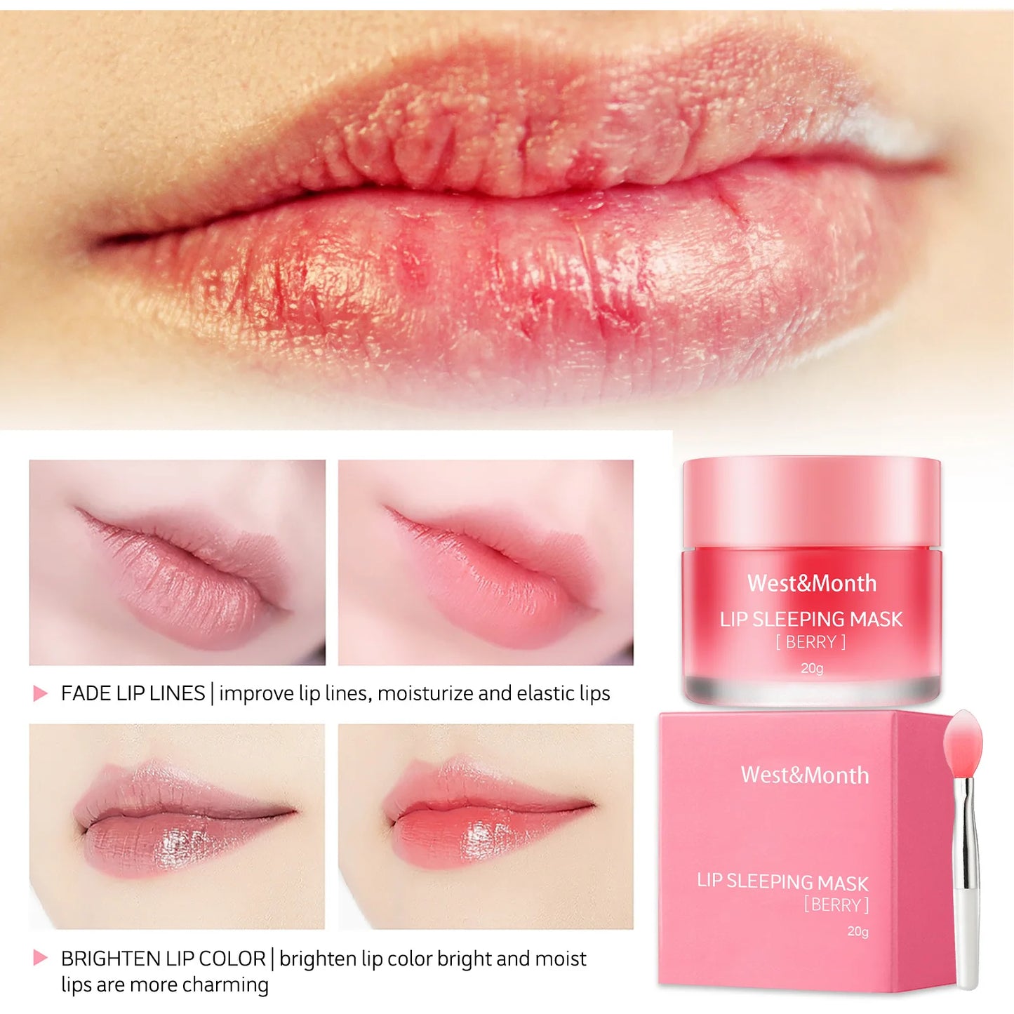 West & Month Lip Sleeping Mask 20g