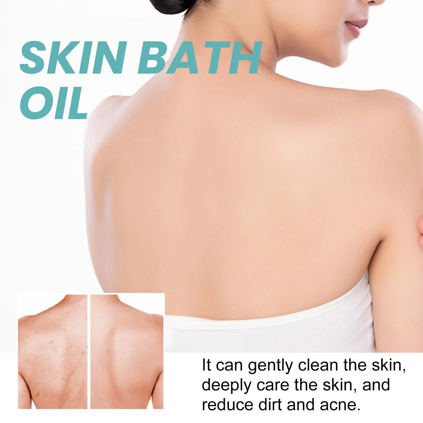Natural Plant Extract Shower Brightening Oil & Nourishing, 100ml