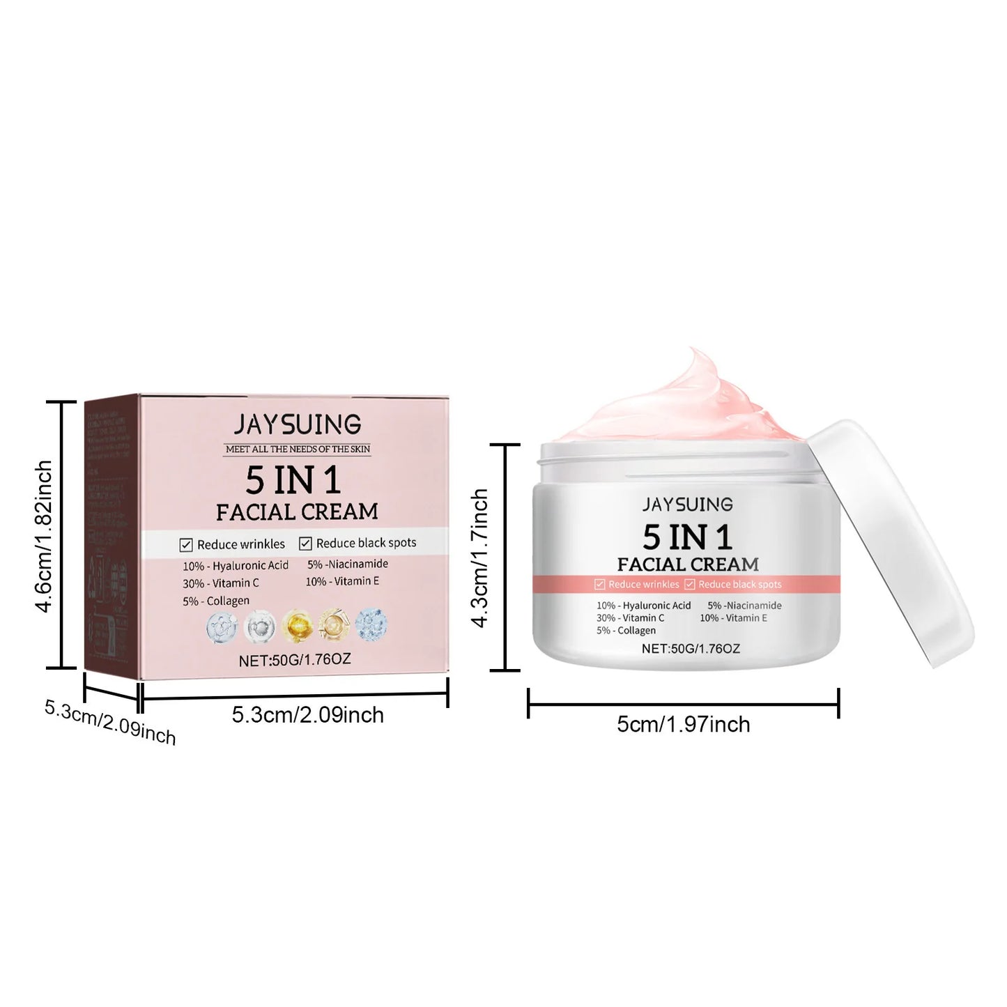 Jaysuing Wrinkle Repair Face Cream 50g