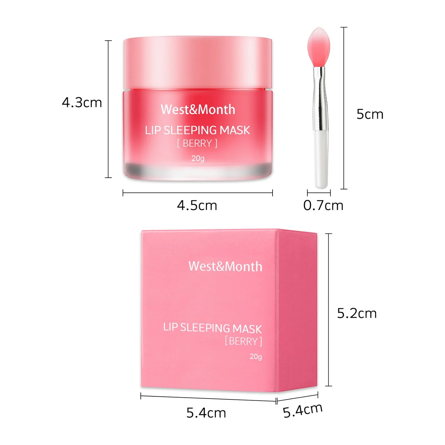 West & Month Lip Sleeping Mask 20g