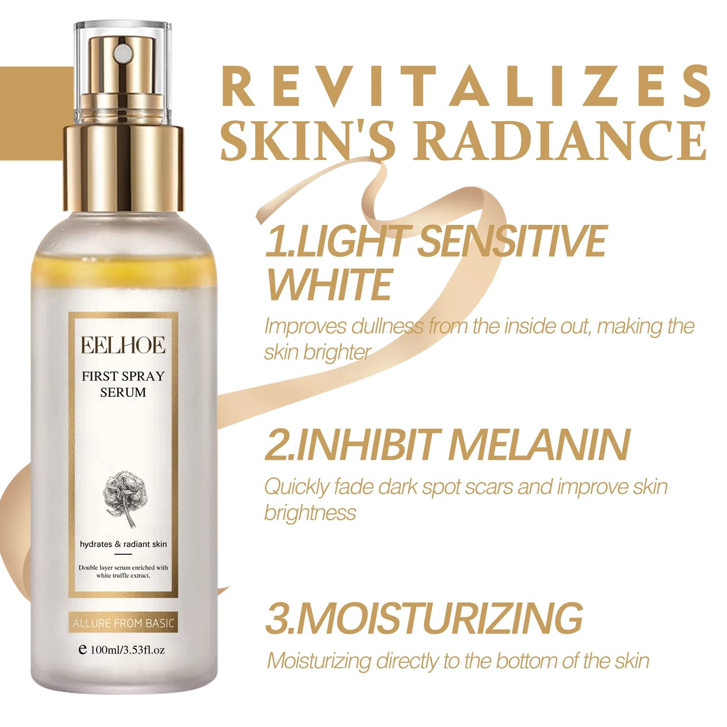 White Truffle Facial Hydrating Spray 100ml