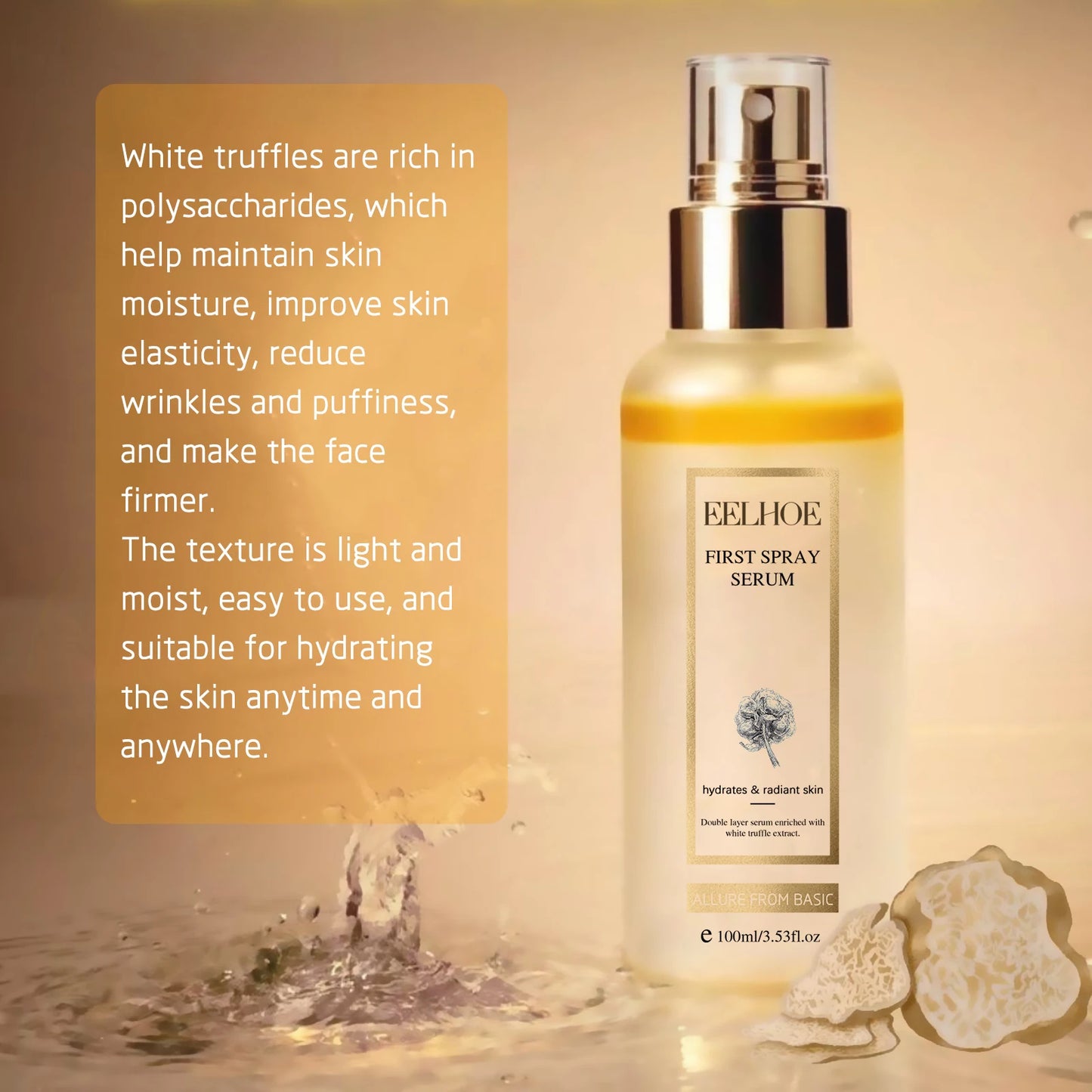 White Truffle Facial Hydrating Spray 100ml