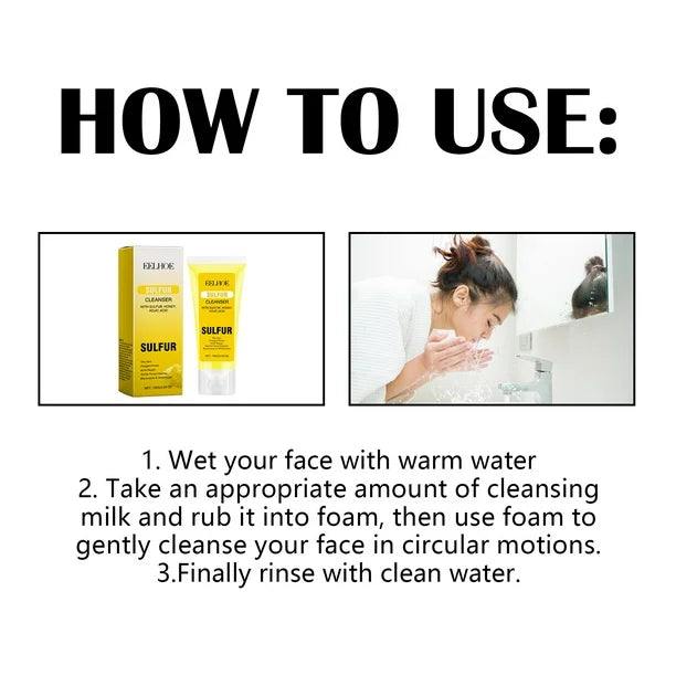 EELHOE Sulfur Acne Repair with Oily Skin 100g