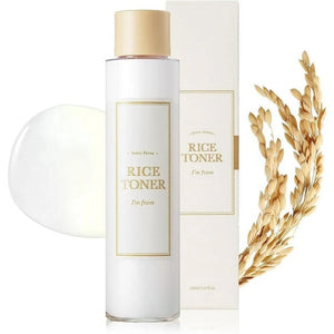Hydrating Korean Rice Toner Brightening and Moisturizing, 150ml