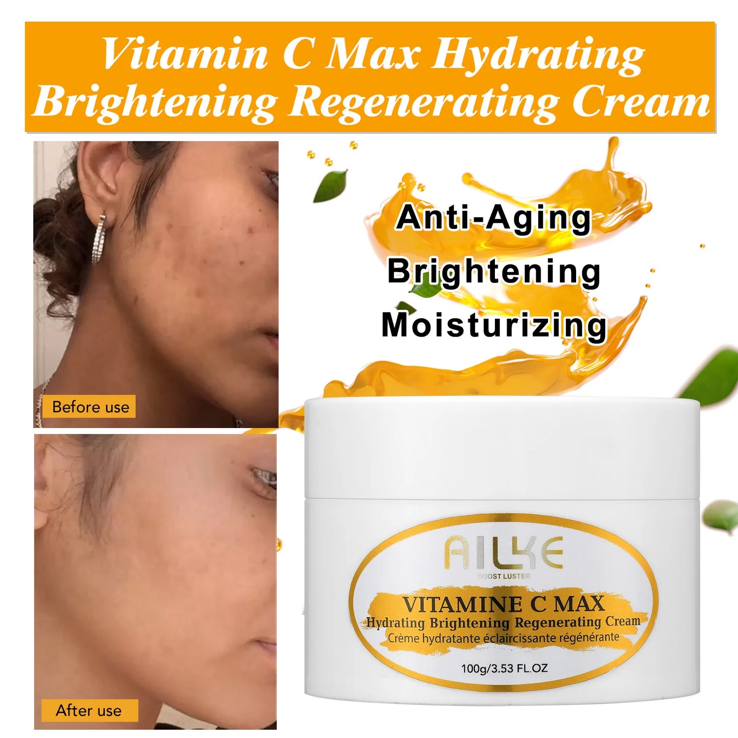 AILKE Vitamin C Brightening Skincare Set