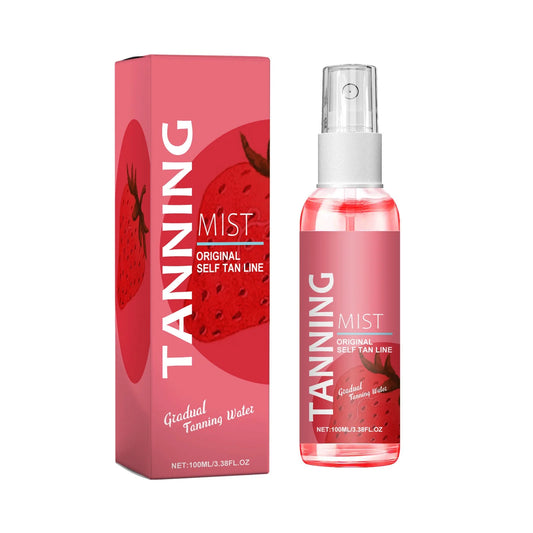 Natural Sunless Tanning Spray – Face & Body, Quick-Dry, 100ml