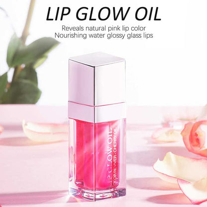 Moisturizing and Hydrate Lip Glow Oil Nourishing, Non-Sticky, Glossy Shine Formula