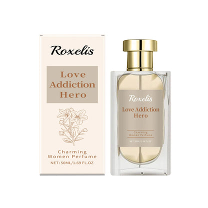 ROXELIS Charming Floral Perfume Captivating Long-Lasting Fragrance, 50ml