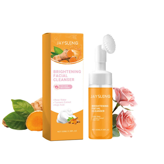 Kojic Acid & Turmeric Face Cleanser – Brightening, Acne-Fighting & Exfoliating
