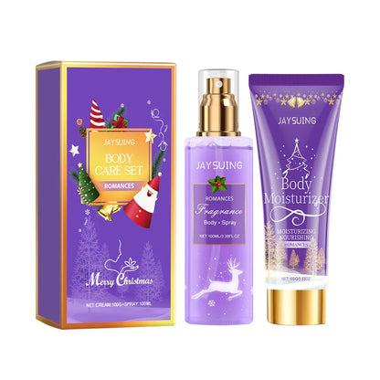 Jaysuing Body Spray & Moisturizer Set and Refreshing Daily Hydration, Fragrance
