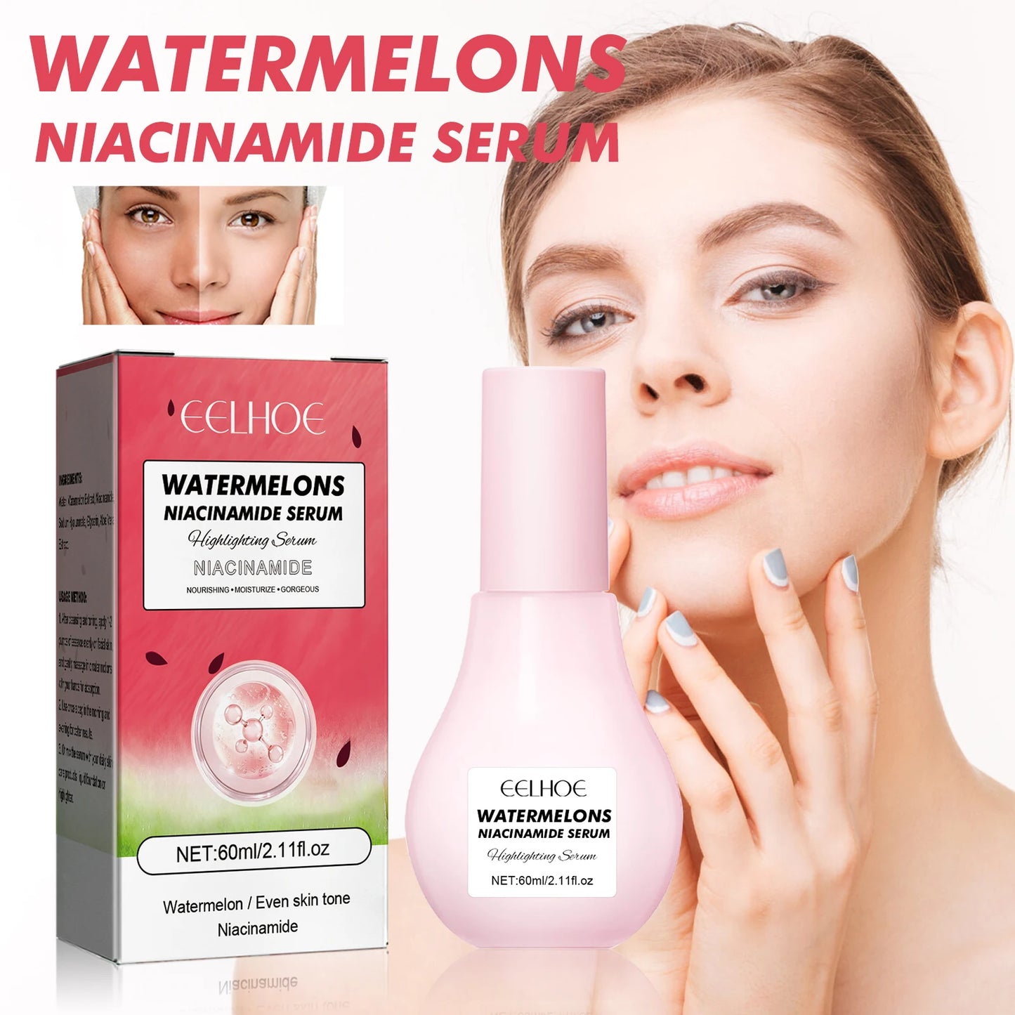 Radiance Boosting Serum-Cream Hybrid, Brightening, Lifting & Firming Makeup Base