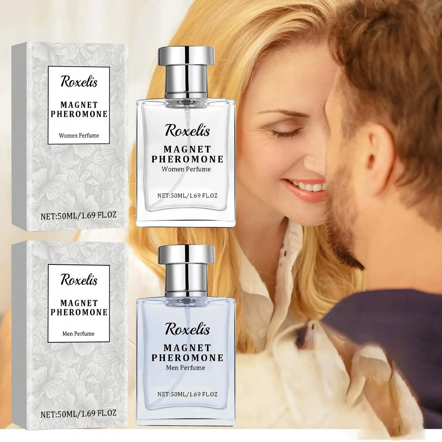ROXELIS Pheromone Perfume Alluring and Fragrance for Women, 50ml