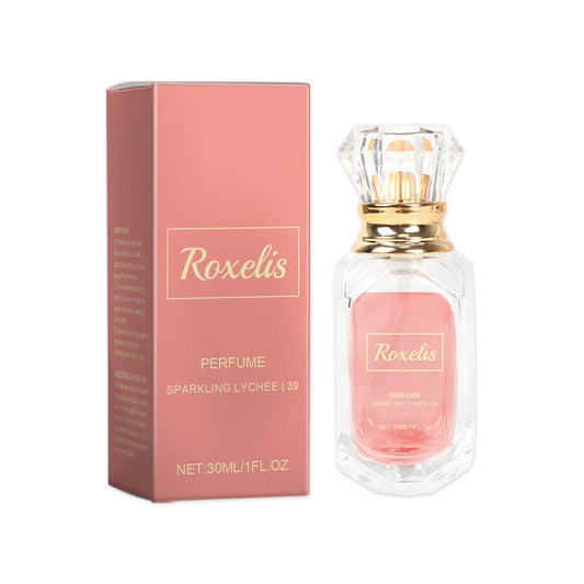 ROXELIS Sparkling Lychee Perfume Fresh Floral Fragrance for Modern Men, 30ml