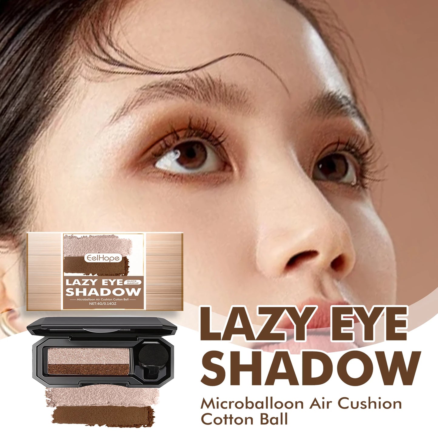 Multi-Use Cream Stick Eyeshadow, Blush & Highlighter with Shimmer Finish