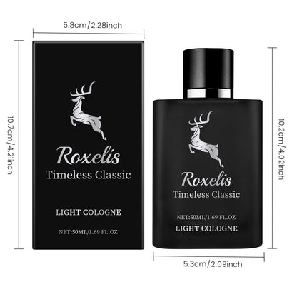 ROXELIS Timeless Classic Cologne for Men Long-Lasting Fresh and Masculine Scent, 50ml