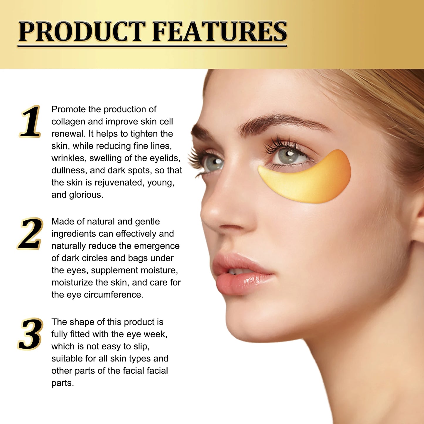 Anti-Aging Eye Balm Stick Hydrating, Firming & Revitalizing for All Skin Types