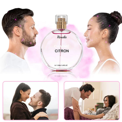 ROXELIS Charmé Prolactin Perfume Long-Lasting Citrus Floral, Unisex 30ml