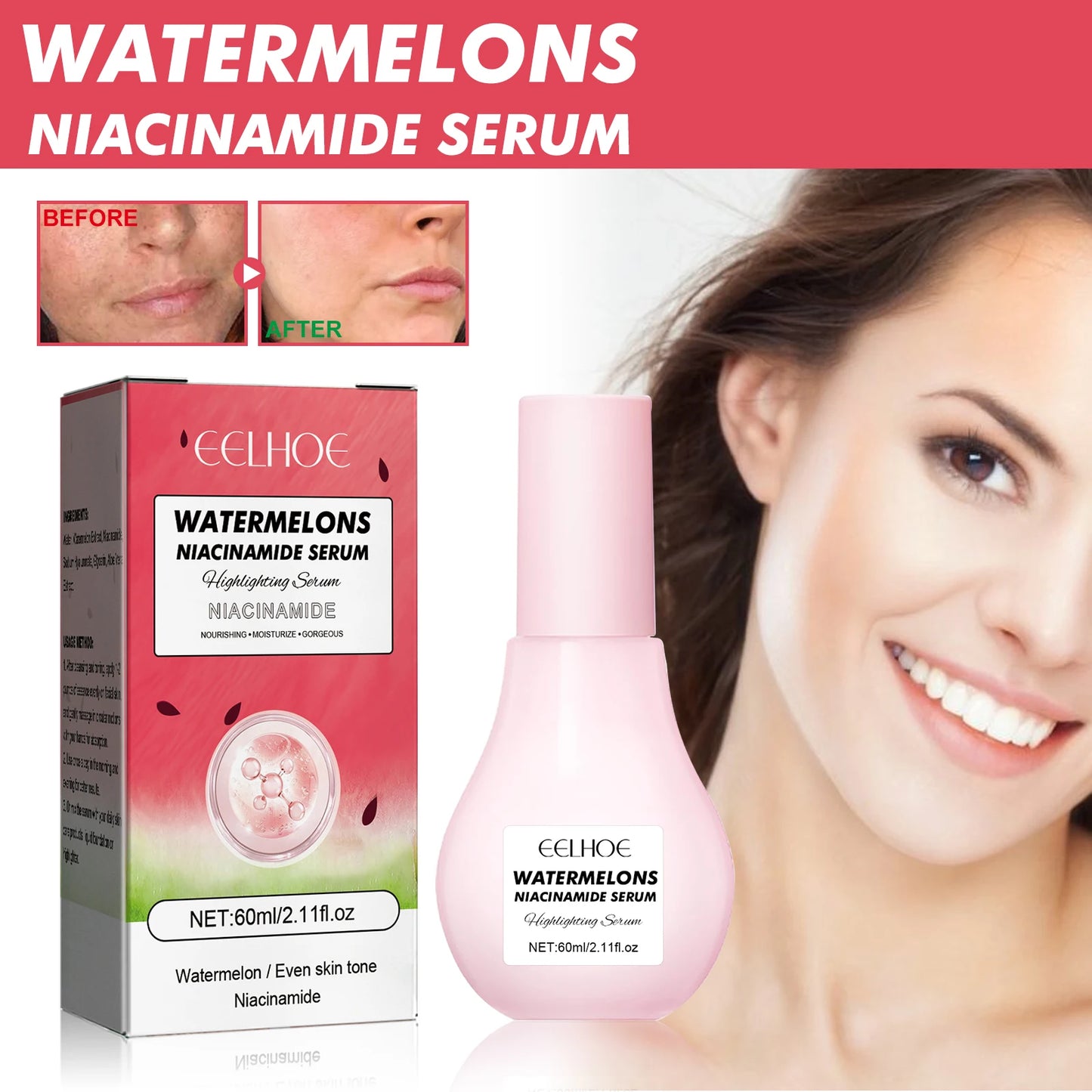 Radiance Boosting Serum-Cream Hybrid, Brightening, Lifting & Firming Makeup Base
