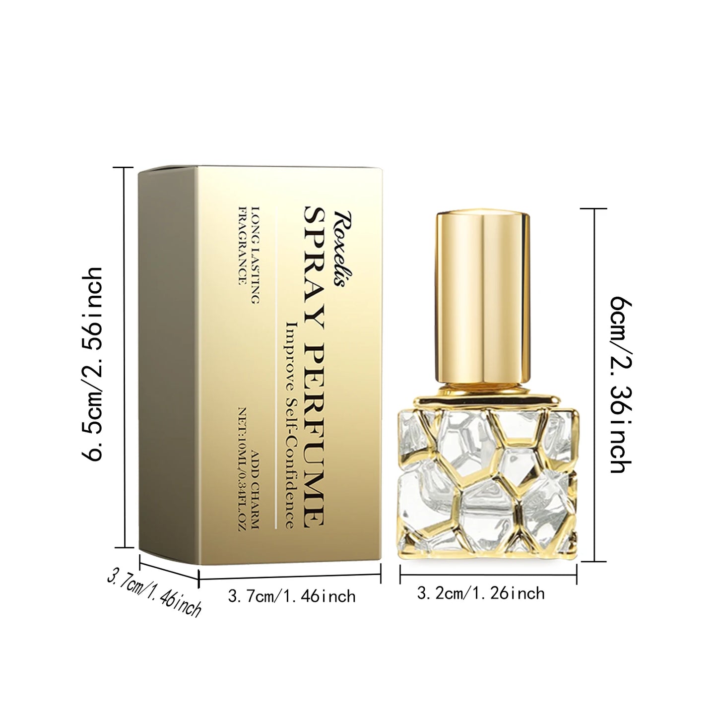 ROXELIS Woody Scent Cologne for Men and Pheromone Infused, Freshness 10ml