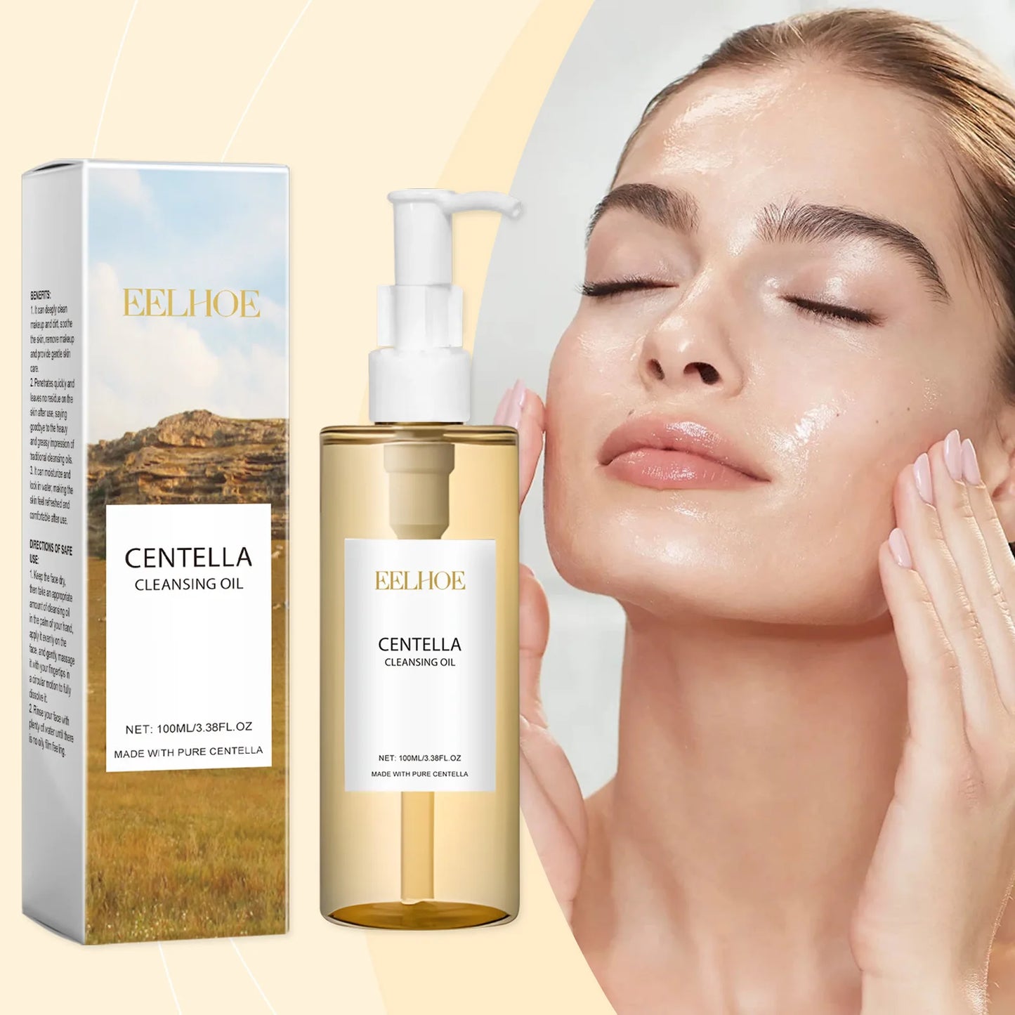 Centella Oil Extract Makeup Remover – Hydrating & Pore Cleansing