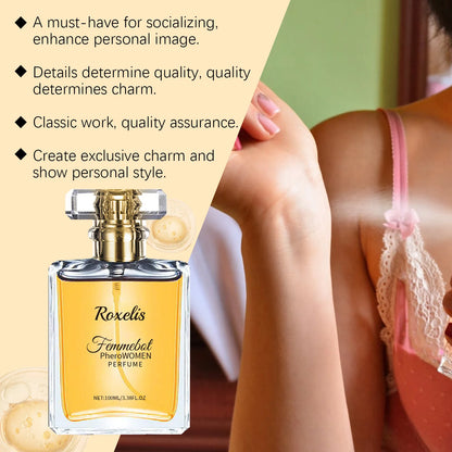 Roxelis Jasmine Perfume mist Body Spray Refreshing, Long-Lasting and 100ml