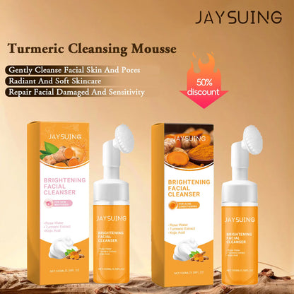 Kojic Acid & Turmeric Face Cleanser – Brightening, Acne-Fighting & Exfoliating