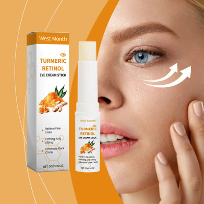 Turmeric & Retinol Eye Stick Reduces Puffiness and Dark Circles, 5g