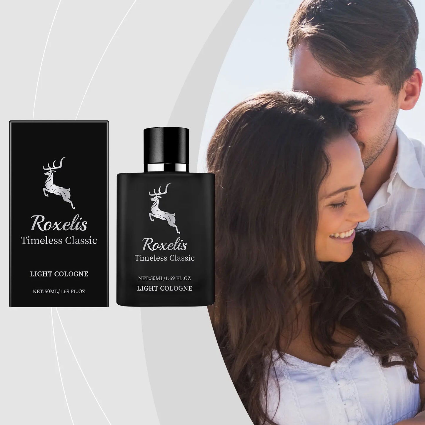 ROXELIS Timeless Classic Cologne for Men Long-Lasting Fresh and Masculine Scent, 50ml