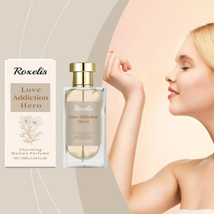 ROXELIS Charming Floral Perfume Captivating Long-Lasting Fragrance, 50ml