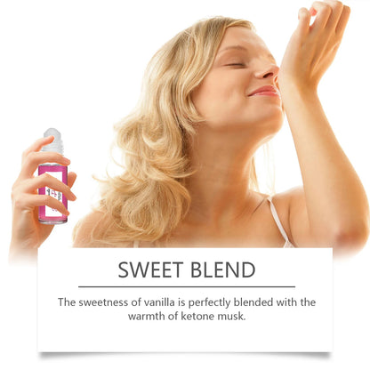 ROXELIS Pheromone Roller Perfume Sweet Peach Fragrance with Freshness, 30ml