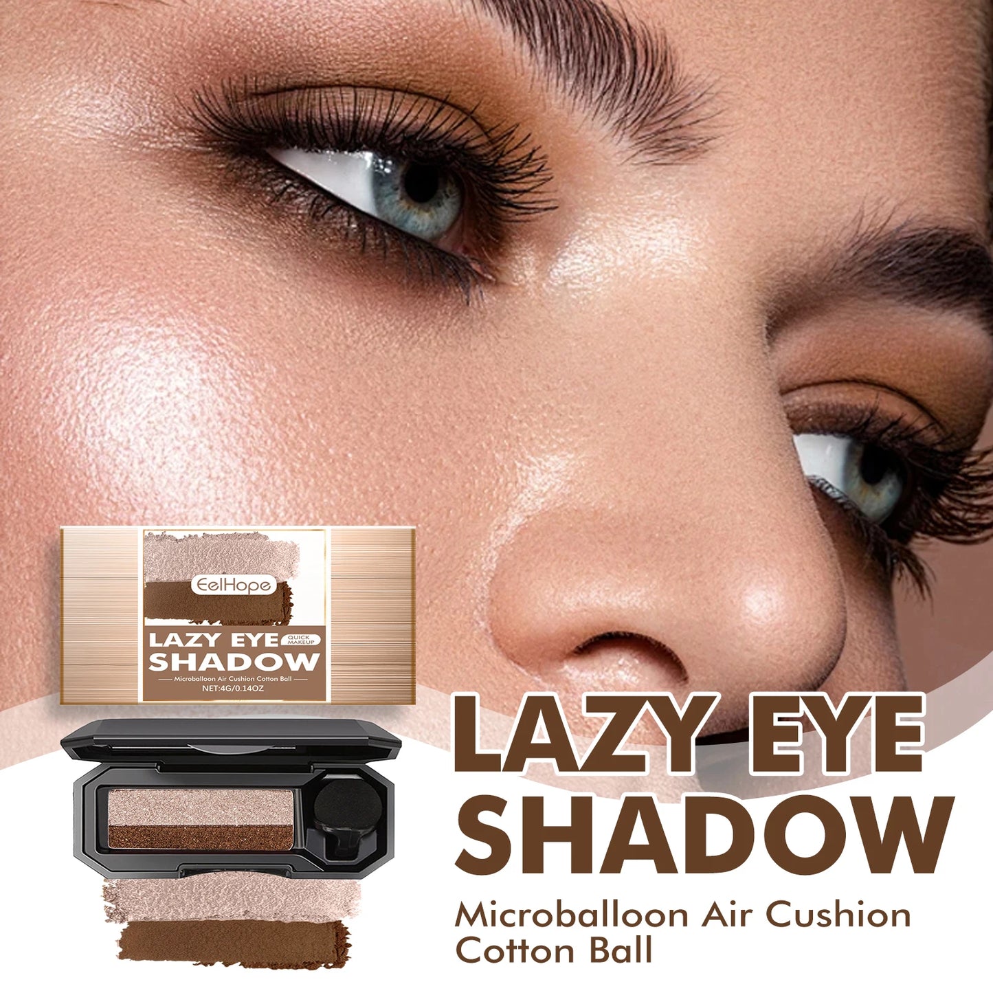 Multi-Use Cream Stick Eyeshadow, Blush & Highlighter with Shimmer Finish