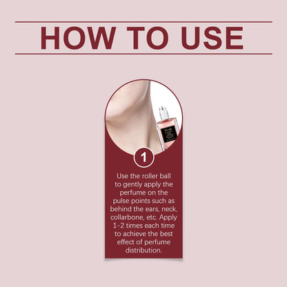 ROXELIS Rose Perfume Roller Ball  (15ml)