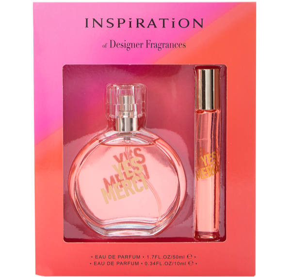 YES MERCI Eau de Parfum Gift Set Elegant, Long-Lasting and Travel-Friendly