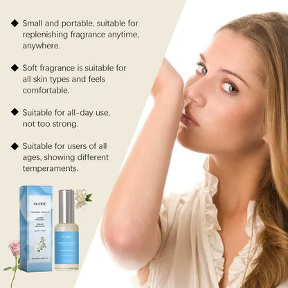OUHOE Pheromone Perfume Mist Floral, Seductive and Long-Lasting, 50ml