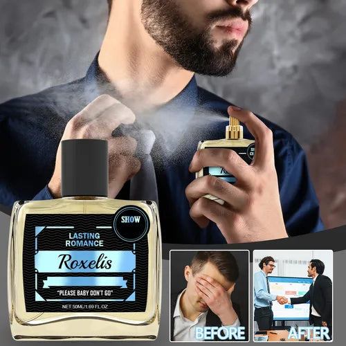 ROXELIS Pheromone Cologne for Men Bold, Long-Lasting & Confidence-Boosting, 50ml