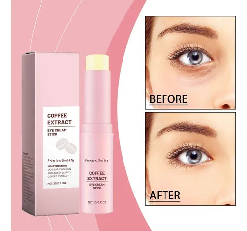 Energizing Eye Balm with Coffee Extract Reduces Puffiness and the Dark Circles
