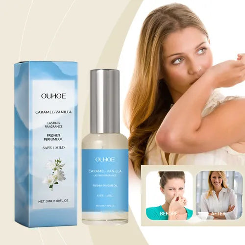 OUHOE Pheromone Perfume Mist Floral, Seductive and Long-Lasting, 50ml