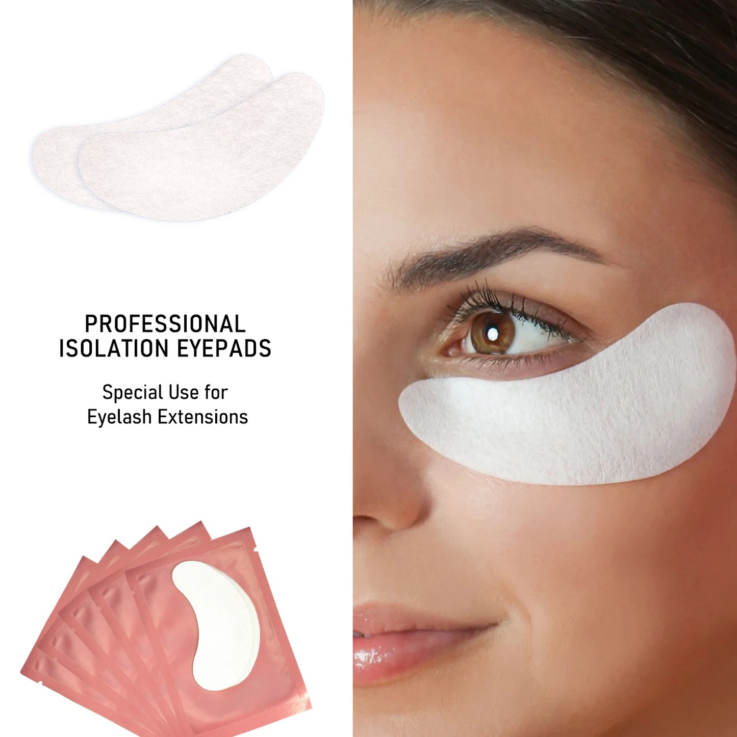 Pink Moisturizing Under Eye Pads  50 pairs