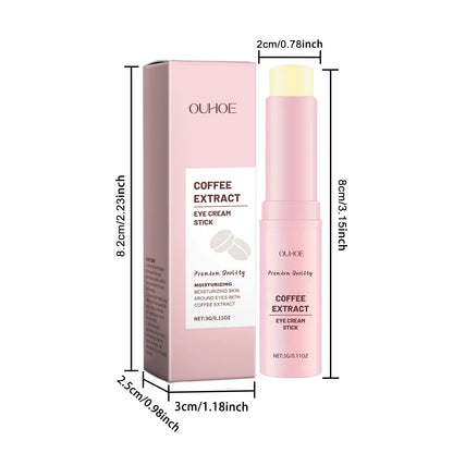 Energizing Eye Balm with Coffee Extract Reduces Puffiness and the Dark Circles
