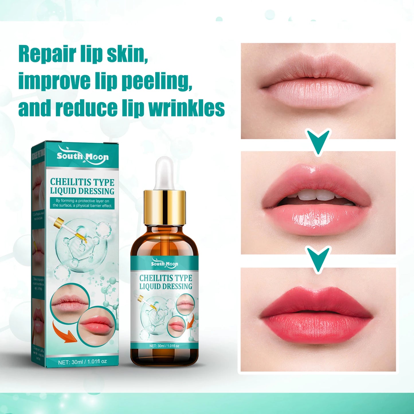 South Moon Cheilitis Relief Lip Serum Soothes, Repairs and Hydrates