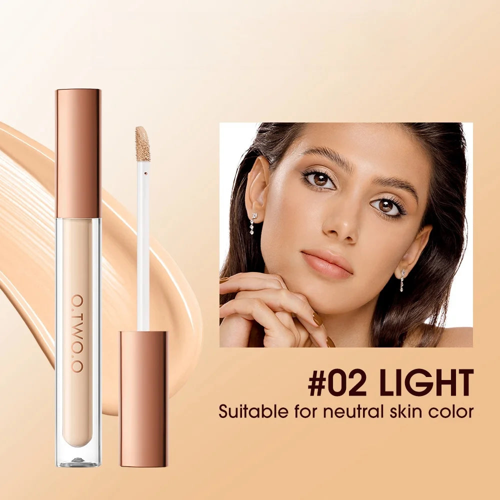 Full-Coverage Cream Concealer Dark Circle Corrector, Waterproof & Brightening 5g