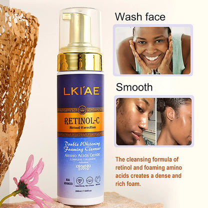 Retinol & Vitamin C Face Whitening, SPF30, Anti-Aging and Hydrating Cream