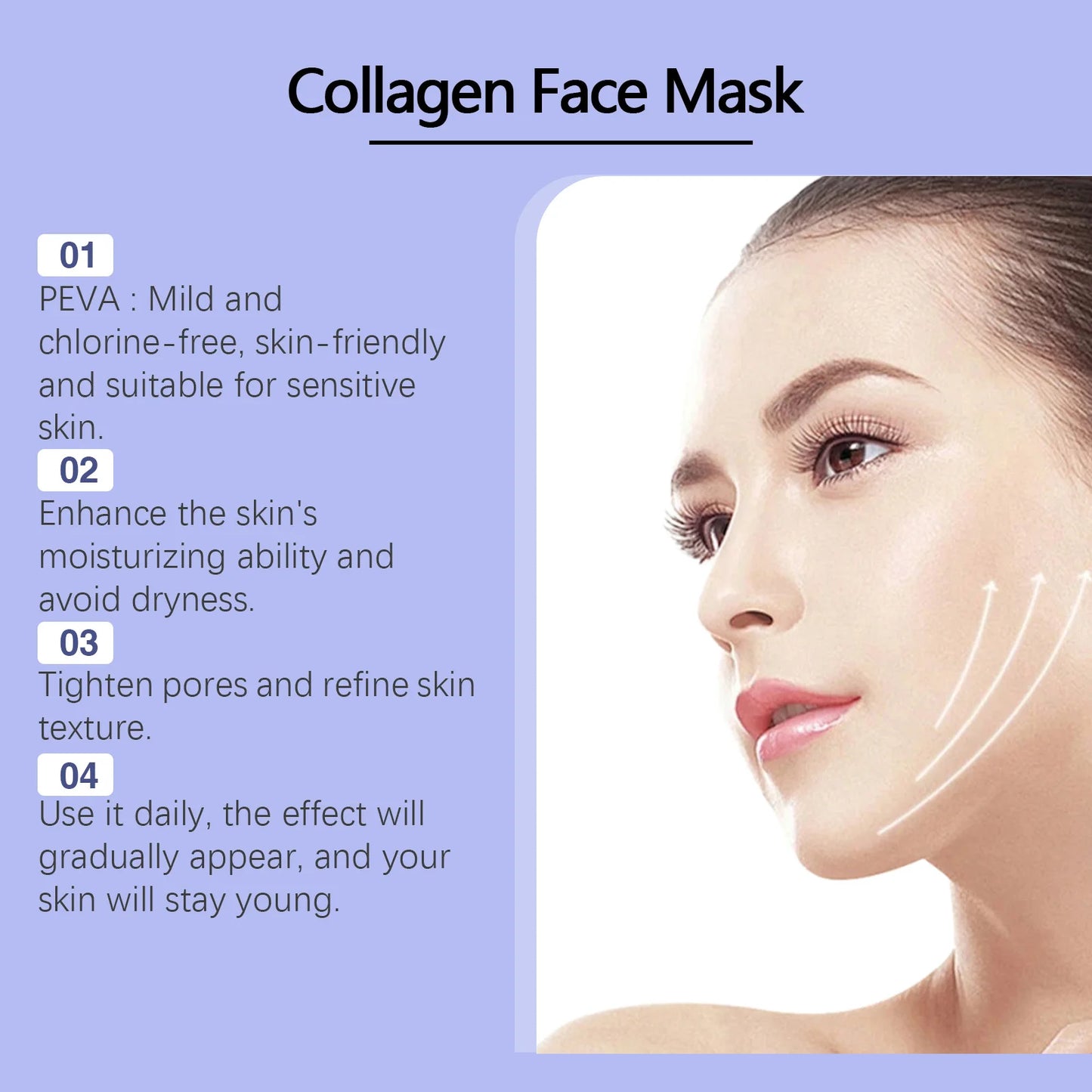 OUHOE Collagen Face Mask 16pcs Box