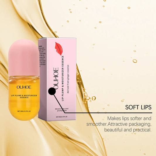 OUHOE Lip Plump & Moisturizer Volume, Repairing and Glossy Finish Essence