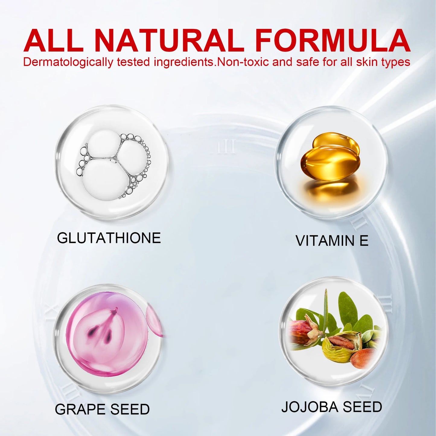 Lotus & Grape Seed Face Serum Dark Spot Fading, Hydrating & Brightening