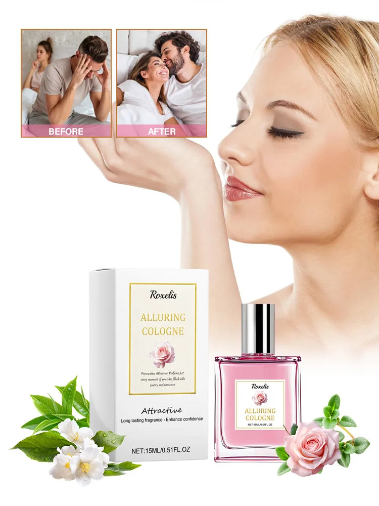 ROXELIS Alluring Perfume Mist Fresh, Romantic and Long-Lasting, 15ml