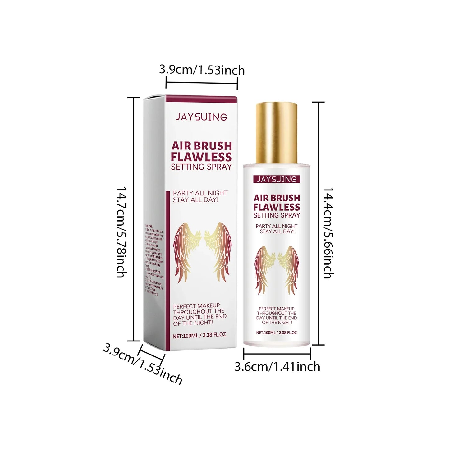 Quick Fix Foundation Spray And Hydrating, Moisturizing Long-Lasting 100ml