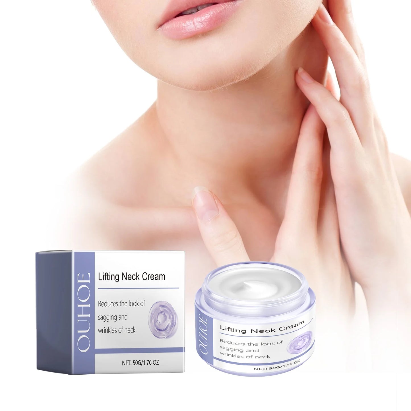 Organic Neck and Décolleté Cream – Anti-Aging, Whitening & Moisturizing