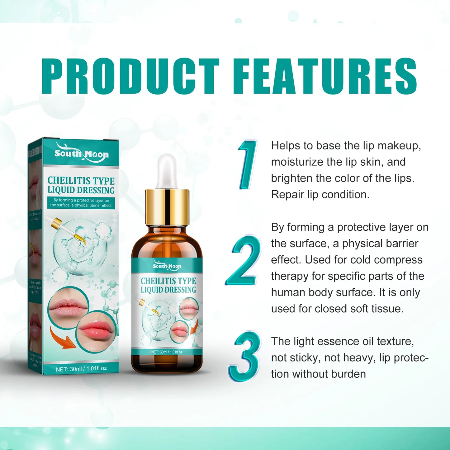 South Moon Cheilitis Relief Lip Serum Soothes, Repairs and Hydrates